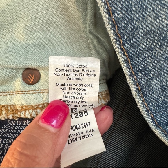 Madewell Retro Crop Bootcut Jeans Callahan Wash Released Hem - Picture 7 of 7